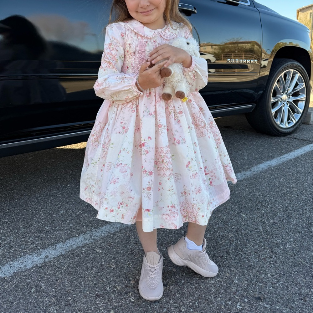 Polo by Ralph Lauren Pink Floral Dress